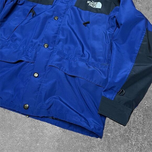 Vintage The North Face Gore Tex Mountain Jacket Blue Small - Picture 3 of 9